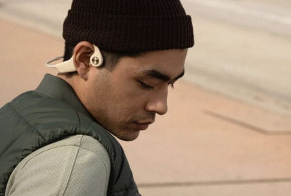 moderní bluetooth sluchátka Sudio b1 skvělý zvuk dlouhá výdrž bone conduction konstrukce handsfree funkce