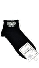 Gemini Dámské ponožky Ulpio Oemen QR27 Motýl melanžově šedá 38-42