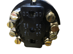 Kaxl Kompletní spínač zapalování s klíčem a kovovou maticí C-360