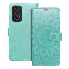 FORCELL Pouzdro / Obal na Samsung Galaxy A53 5G green mandala - knížkové Forcell MEZZO