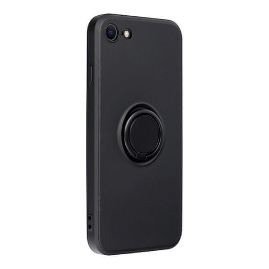 FORCELL Obal / kryt na Apple iPhone 7 / iPhone 8 / SE 2020 / SE 2022 černý - Forcell SILICONE RING