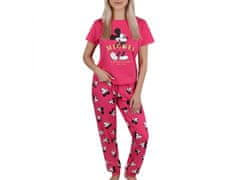 sarcia.eu Disney Mickey Mouse Dámské růžové bavlněné pyžamo s krátkým rukávem xxs
