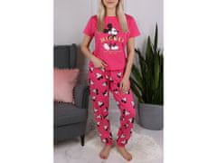 sarcia.eu Disney Mickey Mouse Dámské růžové bavlněné pyžamo s krátkým rukávem xxs