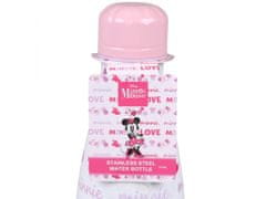 sarcia.eu Minnie Disney Bílá a růžová nerezová termoláhev 350ml