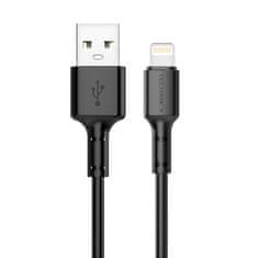 Northix USB to Lightning, 2,4A - 1,5 m - Černá 