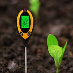 Cool Mango v testeru půdy - pH metr půdy, měřič vlhkosti, měřič světla