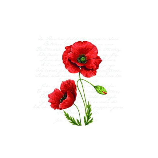 Goba Ubrousky Proud Poppy 3400105