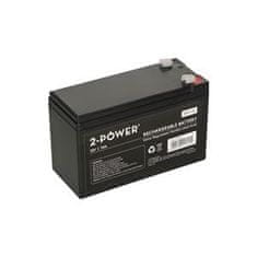 2-Power 2P7-12 12V 7Ah VRLA Baterie F2 ( Faston 250)