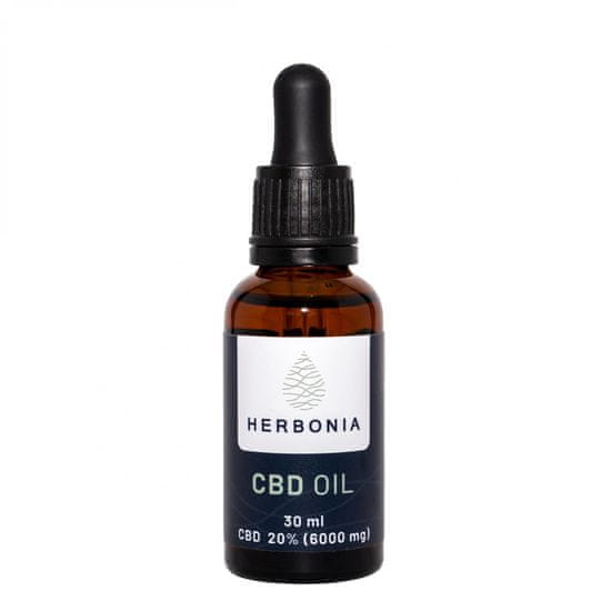 Herbonia CBD Konopný olej, 20%, 30 ml