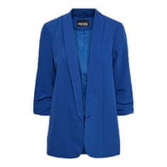 Pieces Dámský blejzr PCBOSS Regular Fit 17090996 Mazarine Blue (Velikost S)