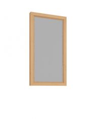 Horavia Okno do sauny 92x490x890mm grey olše