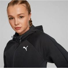 Puma Mikina černá 164 - 169 cm/S Evostripe Fullzip Hoodie