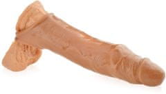 XSARA Gelový erekční návlek prodlužující penis až o 4 cm - 73284016