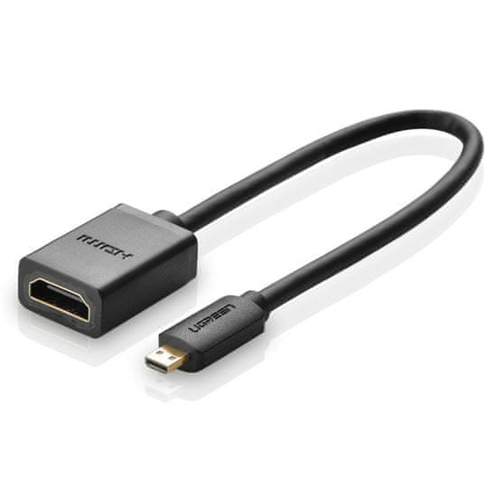 shumee Adaptérový kabel HDMI na micro HDMI, 20 cm, černý