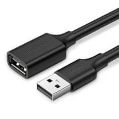 shumee Adaptér prodlužovacího kabelu pro USB 2.0 kabel, 50 cm, černý