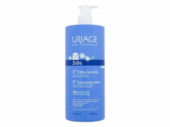 Uriage 1000ml bébé 1st cleansing cream, sprchový krém