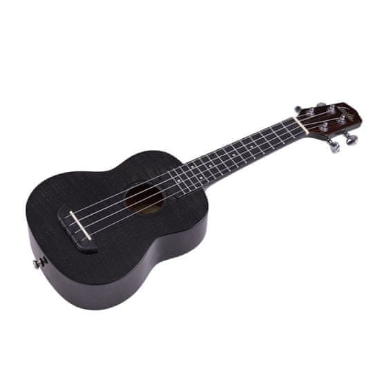 Laila UDW-2113-FO (HG BLACK) - sopránové ukulele