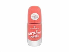 Essence 8ml gel nail colour, 52 coral me maybe, lak na nehty