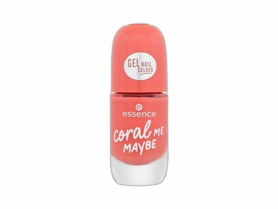 Essence 8ml gel nail colour, 52 coral me maybe, lak na nehty