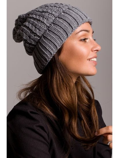 BeWear Dámská beanie Pinu BK057 šedá