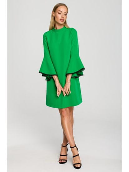 Made of Emotion Dámské mini šaty Hu zelená