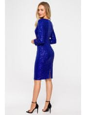 Made of Emotion Dámské mini šaty Helmer královsky modrá XL