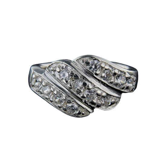 Amiatex Stříbrný prsten 14300