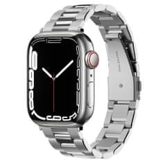 Spigen SPIGEN MODERN FIT BAND PRO APPLE WATCH 4/5/6/7/8/SE (38/40/41 MM) - STŘÍBRNÝ