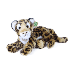 Rappa Plyšový leopard, ležící, 40 cm