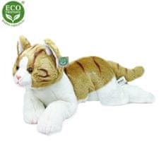 Rappa Plyšová kočka, ležící, 36 cm