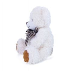 Rappa Plyšový medvěd s mašlí, béžový, 15 cm