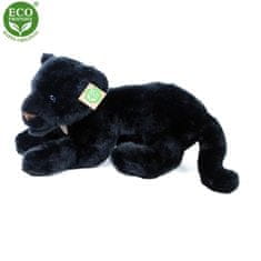 Rappa Plyšový černý panter, ležící, 40 cm