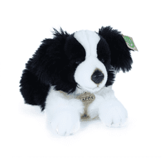 Rappa Plyšový pes border kolie, 30 cm