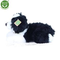 Rappa Plyšový pes border kolie, 30 cm