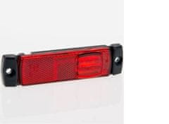 WESEM světlo poziční LED-krajní 12+24V červená