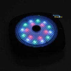 BazenyShop.cz světlo No(t)mad – šedý rámeček, 18 LED RGB, 4 W, 100 lm