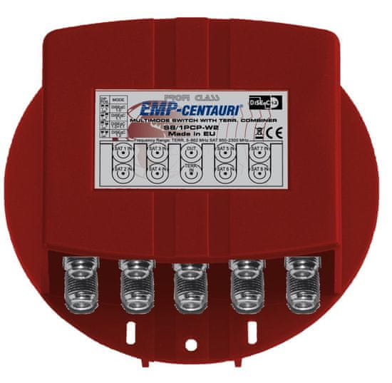 EMP-centauri Profi line DiSEqC přepínač S 81PCP-W2 P.168-W Position