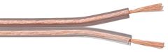 Goobay Průhledný repr. kabel 2x2,5mm CCA 25m