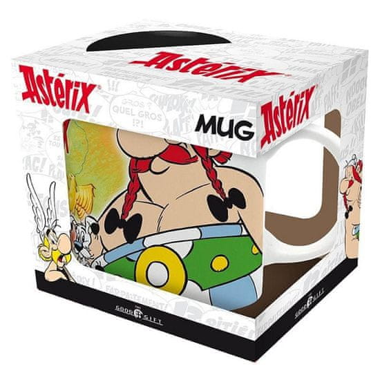 Asterix keramický hrnek 320 ml - Mapa a Obelix