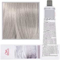 Wella True Grey Pearl Mist Light Toner - barva na šedivé vlasy, dodává šedivým vlasům lesk, eliminuje žluté tóny, 60ml