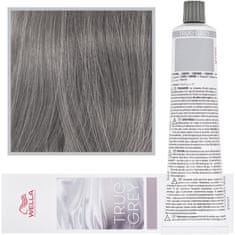 Wella True Grey Graphite Shimmer Dark - barva na šedivé vlasy, dodává šedivým vlasům lesk, eliminuje žluté tóny, 60ml