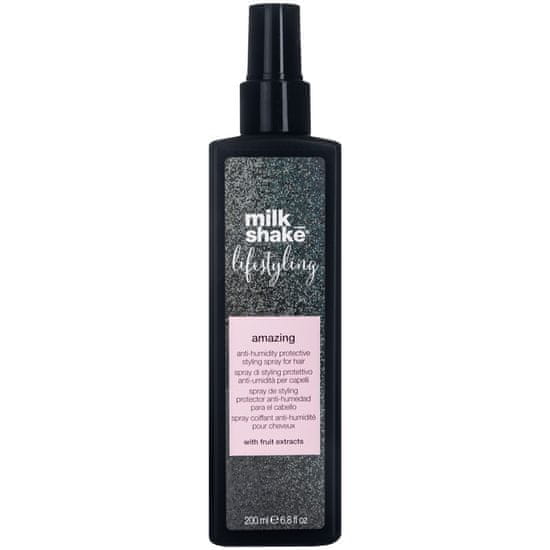 Milk Shake Lifestyling Amazing Spray pro nadýchané vlasy, eliminuje krepatění vlasů, chrání před vlhkostí, 200ml