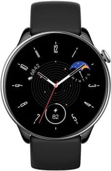 moderní chytré hodinky Amazfit GTR Mini elegantní design sportovní fitness hodinky ve stylovém provedení výkonné chytré hodinky 5ATM bluetooth 5.2 tvrzené sklo alexa hlasové ovládání 14denní výdrž mikrofon měření okysličení krve tepu 120+ sportovních režimů automatické rozpoznání aktivity notifikace z telefonu nerezová ocel GPS SpO2 dechová cvičení měření stresu