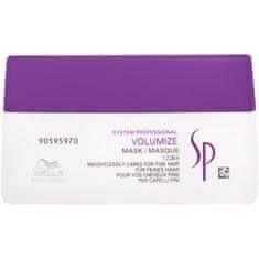 Wella System Professional Volumize Mask - objemová maska pro tenké a zplihlé vlasy, ideální pro tenké a jemné vlasy, stoupá u kořene, 200ml