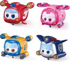 Alpha Group Super Wings Pet svítící - 4 figurky v balení