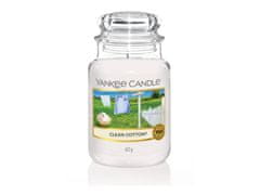 Decor By Glassor Vonná svíčka Yankee Candle CLEAN COTTON classic velký