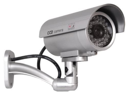 Fiktivní videokamera IR9000 S IR LED, stříbrná 32318