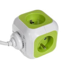 GreenBlue Čtyřnásobná napájecí zásuvka MagicCube 1.4 m GB118 46286