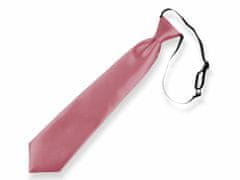 SOONRICH Dětská kravata růžová - délka 30 cm