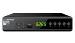 Esperanza Digitální tuner DVB-T2 H.265 / HEVC EV111P černý